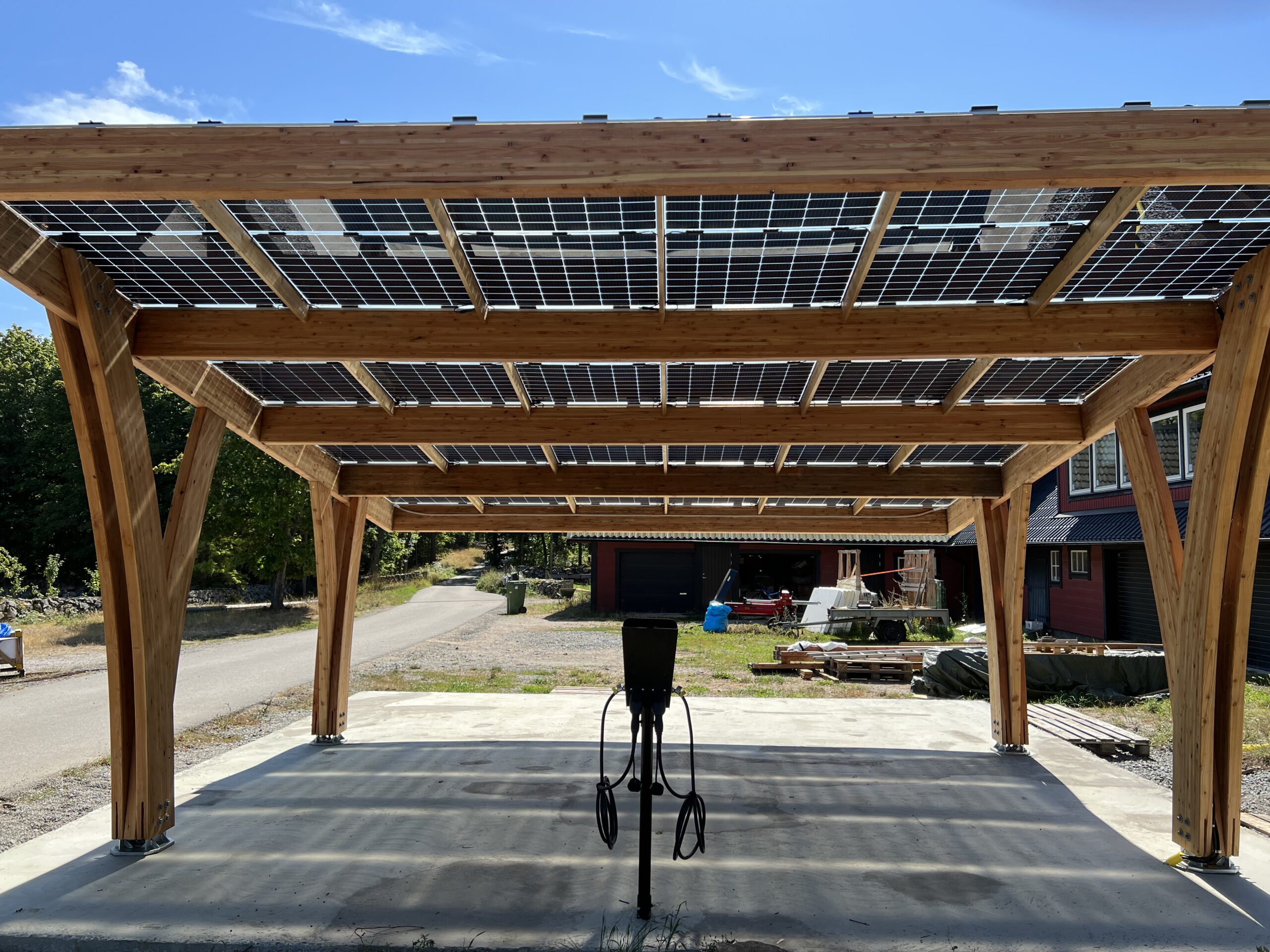 Solceller och Carport