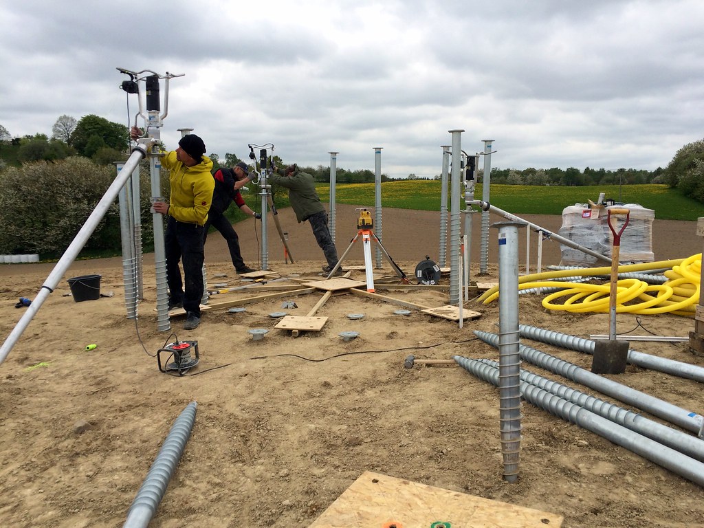Krinner Dalifant ground screw foundation